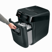 FELLOWES Destructeur automatisé AutoMax 200C, détruit 200 feuilles, corbeille 32 L, sécurité P-4 4653601 – Image 4