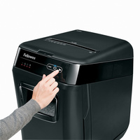 FELLOWES Destructeur automatisé AutoMax 200C, détruit 200 feuilles, corbeille 32 L, sécurité P-4 4653601 – Image 3