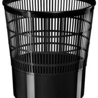CEP Corbeille à papier Basic, 16 litres, noir