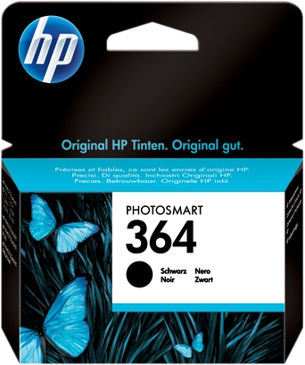 HP Cartouche Jet d'encre Noir 364 CB316EE