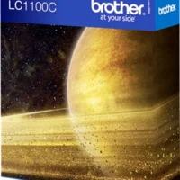 BROTHER cartouche Jet d'encre Cyan LC1100C