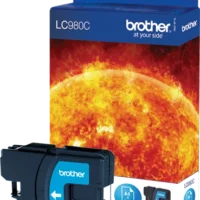 BROTHER Cartouche Jet d'encre Cyan LC980C