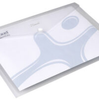 Rexel Pochette à documents, A4, PP, transparent