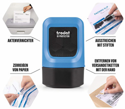 Trodat Encre de recharge pour tampon de confidentialité – Image 2