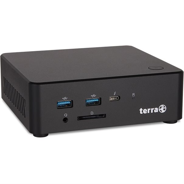 TERRA PC-Micro 6000C GREENLINE • Intel® Core™ i5-1334U (12 MB Intel Smart Cache, max. 4.60 GHz) • Windows 11 Pro • 2x 8 Go RAM • 1x 512 Go SSD M.2 PCIe/NVMe • Intel Iris Xe Graphics • 1x HDMI 2.1, 1x DP 1.4, 2x LAN, 1x audio I/O • 4x USB 3.2, 2x Thunderbolt 4 (DP 1.4) – Image 8