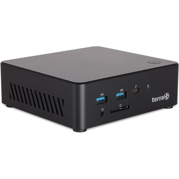 TERRA PC-Micro 6000C GREENLINE • Intel® Core™ i5-1334U (12 MB Intel Smart Cache, max. 4.60 GHz) • Windows 11 Pro • 2x 8 Go RAM • 1x 512 Go SSD M.2 PCIe/NVMe • Intel Iris Xe Graphics • 1x HDMI 2.1, 1x DP 1.4, 2x LAN, 1x audio I/O • 4x USB 3.2, 2x Thunderbolt 4 (DP 1.4) – Image 7