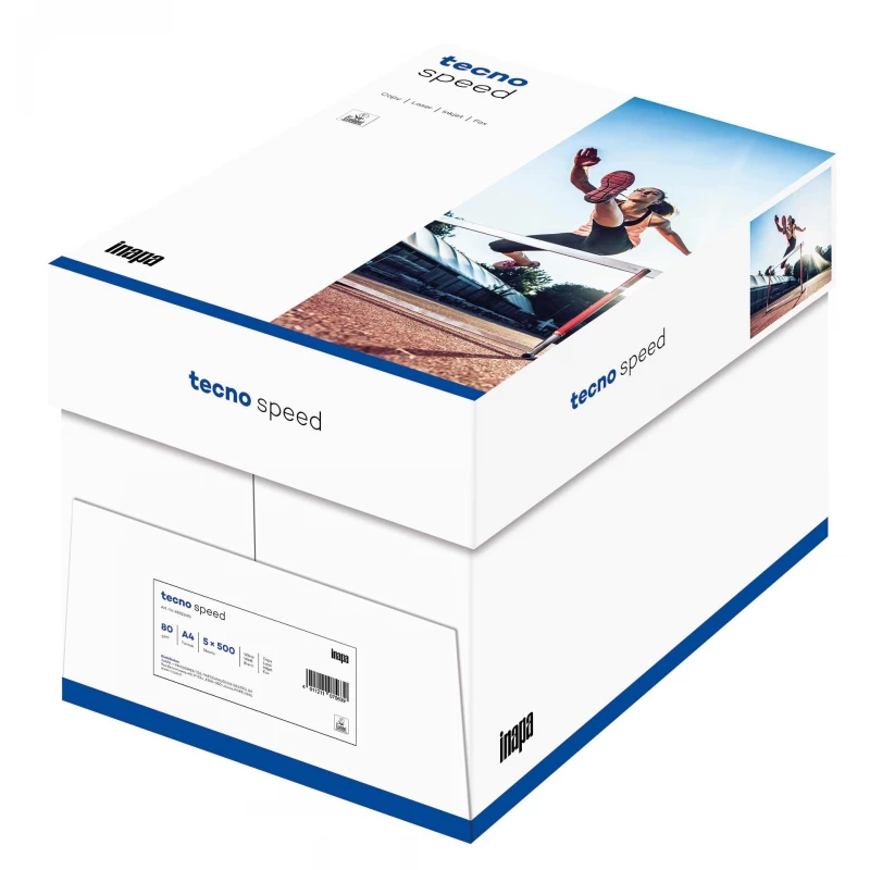 TECNO SPEED, papier reprographique, blanc, 80g, A4, 5x500f – Image 3