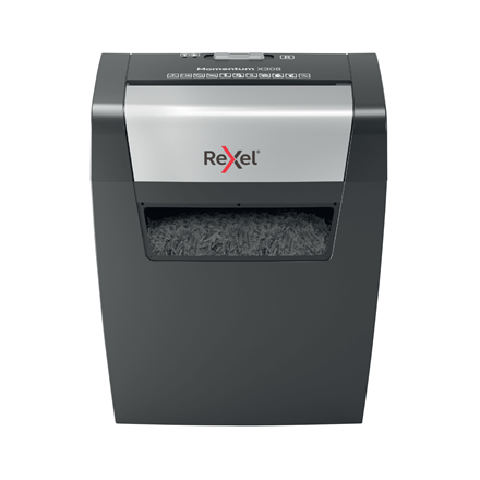 Rexel Destructeur de documents Momentum X308, particules