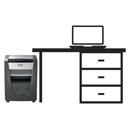 Destructeur de documents Rexel Momentum M515 – Image 3