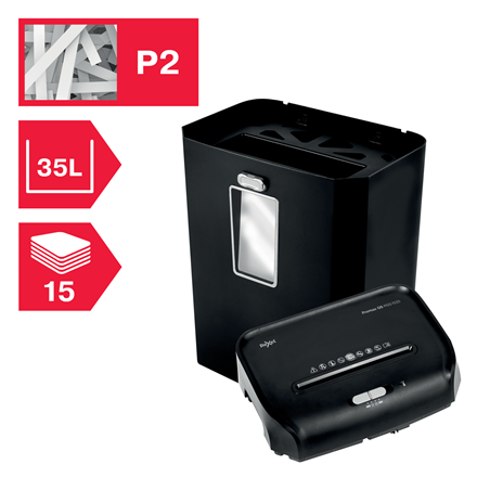 Destructeur de papier Coupe droite Rexel ProMax QS RSS1535 – Image 5
