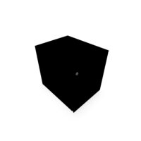 Caisson mobile métal lisse noir L. 42 x P. 53,3 x H. 50,5 cm - top métal - 2 tiroirs dont un dossiers suspendus