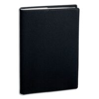 QUO VADIS Agenda Consul 13 mois décembre à décembre 1S/2P - format 21x29,7 cm couverture PVC Impala Noire