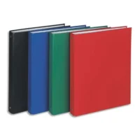 EXACOMPTA Classeur 4 anneaux de 30 mm, en polypropylène, dos de 4 cm, coloris assortis