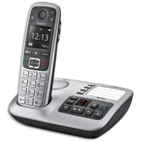 GIGASET Téléphone sans fil silver Solo E560A avec répondeur