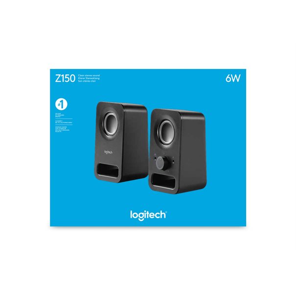 Logitech Speaker Z150 2.0 Klinke black – Image 7