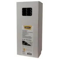 FELLOWES Boîte de 50 peignes anneaux plastique 22 mm Noir 5348103