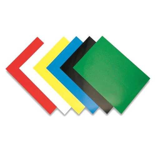 FELLOWES Boîte de 100 plats de couvertures chromolux A4 Noir 5378504 – Image 3