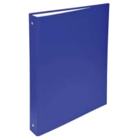 EXACOMPTA Classeur 4 anneaux de 30 mm, en polypropylène, dos de 4 cm, Bleu