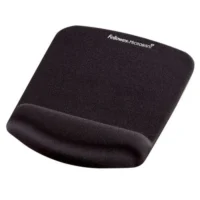 FELLOWES Tapis de souris repose-poignets PlushTouch Noir 9252003