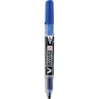 PILOT Marqueur effaçable à sec rechargeable VBOARD S MASTER. Pointe fine ogive. Encre liquide bleu