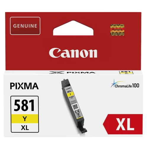 CANON Cartouche Jet d'encre 581 Jaune XL 2051C001 – Image 2