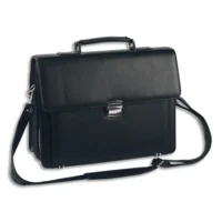 OBERTHUR Cartable rigide BRADFORD 2 compartiments - Dimensions : 38 x 13 x 29 cm coloris Noir