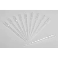O'COLOR Sachet 10 pipettes comptegoutte vide en plastique 3ml graduées