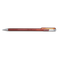 PENTEL Roller encre gel métallique Dual Metallic, Orange/Jaune métallique