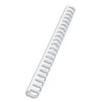GBC Boîte de 100 peignes plastique CombBind A4 10mm Blanc 4028195