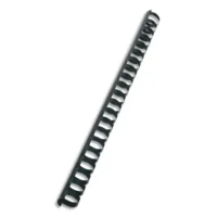 GBC Boîte de 100 peignes plastique CombBind A4 19mm Noir 4028601