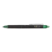 PILOT FriXion Point CLICKER 05 - Roller encre gel - Vert - Pointe Fine
