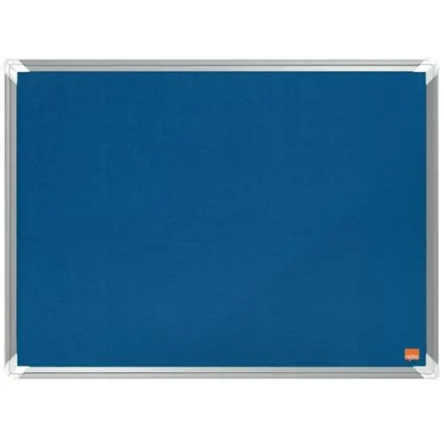 NOBO Tableau d'affichage en feutre Premium Plus - 600 x 450 mm - bleu - 1915187