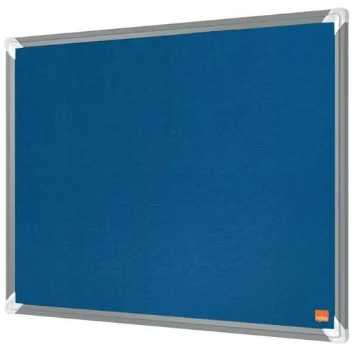 NOBO Tableau d'affichage en feutre Premium Plus - 600 x 450 mm - bleu - 1915187 – Image 4