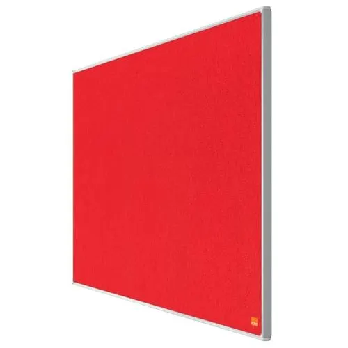 NOBO Tableau d'affichage Widescreen en feutre Impression Pro - 1220 x 690 mm - rouge - 1915421 – Image 4