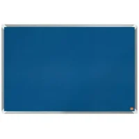 NOBO Tableau d'affichage en feutre Premium Plus - 1200 x 1200 mm - bleu - 1915190