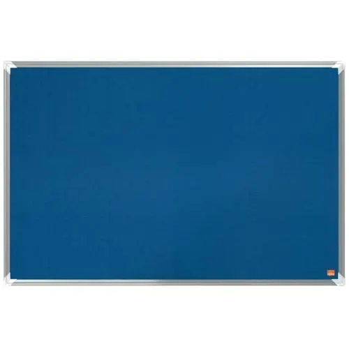 NOBO Tableau d'affichage en feutre Premium Plus - 1200 x 1200 mm - bleu - 1915190