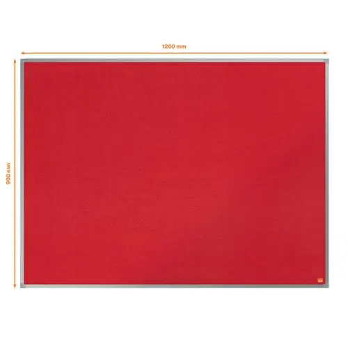 NOBO Tableau d'affichage en feutre Essence 1200x900 mm - rouge - 1904067 – Image 4