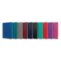 OXFORD Carnet SIGNATURE format A5 couverture rigide brochure 160 pages lignées 7mm. Coloris assortis