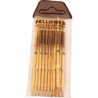 FELLOWES Recharge pour stylo bille sur socle pointe fine coloris Noir