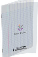 CONQUERANT CLASSIQUE Cahier de Poésie & Chant, 170 x 220 mm