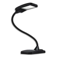HANSA Lampe à led TWIST bras flexible - base métal coloris Noir