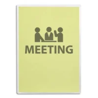 TARIFOLD Sachet de 10 pochettes pour affichage adhésives A5 L15,80 x H22 cm