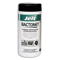 JELT Boîte de 100 lingettes nettoyantes anti bactérie bactonet