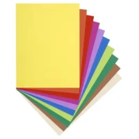 EXACOMPTA Paquet de 100 chemises FLASH 220 gr coloris assortis vifs, 100% recyclé