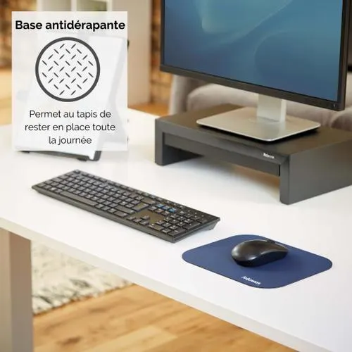 FELLOWES Tapis souris économique Bleu 58021 – Image 5