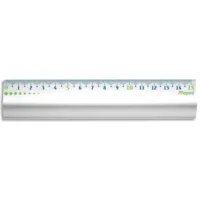 MAPED Règle anti dérapante aluminium anodisé 15 cm