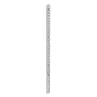 WONDAY Règlet inox 2 faces : mm et 1/2mm, longueur 30 cm