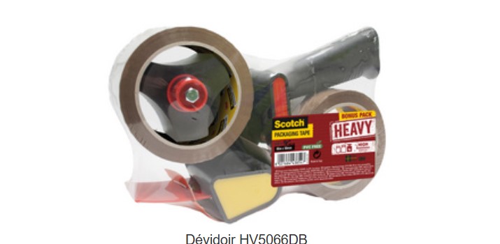 Scotch Dévidoir HV5066DB pour ruban adhésif d'emballage – Image 3