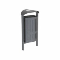 Corbeille Menton acier 50 L